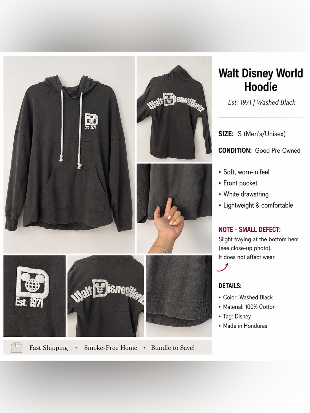 Disney Parks- Hooded Spirit Jersey